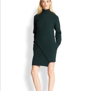OPENING CEREMONY Ribbed Wool Asymmetrical Dress
